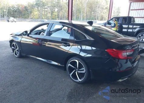 2021 Honda Accord Sport из США, поврежденный, VIN 1HGCV1F32MA079419